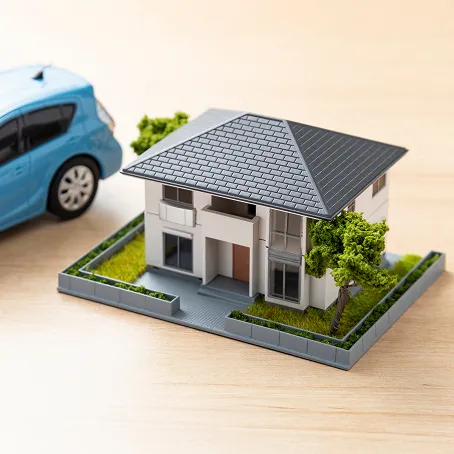 相続財産となる住宅と自動車